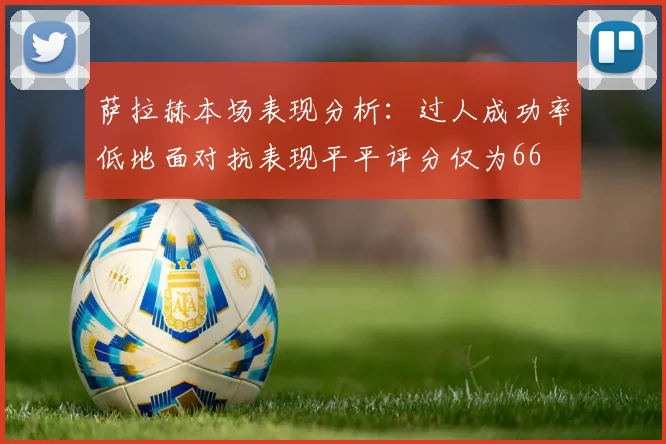 萨拉赫本场表现分析：过人成功率低地面对抗表现平平评分仅为66